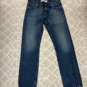 Levi's Men's Dark Blue Straight Jeans